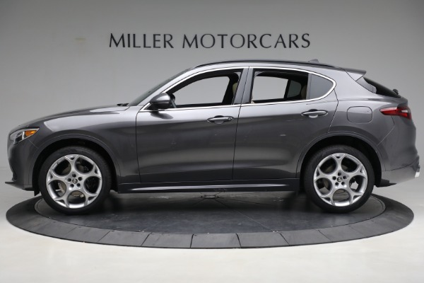 New 2023 Alfa Romeo Stelvio Ti Lusso AWD for sale Sold at Rolls-Royce Motor Cars Greenwich in Greenwich CT 06830 3