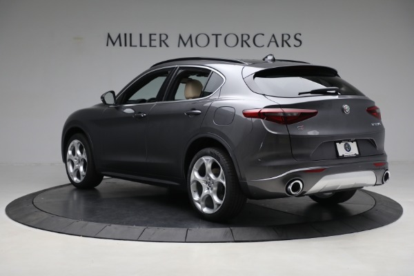 New 2023 Alfa Romeo Stelvio Ti Lusso AWD for sale Sold at Rolls-Royce Motor Cars Greenwich in Greenwich CT 06830 5