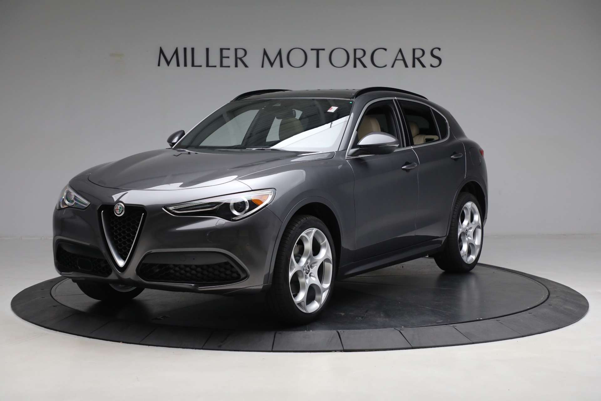 New 2023 Alfa Romeo Stelvio Ti Lusso AWD for sale Sold at Rolls-Royce Motor Cars Greenwich in Greenwich CT 06830 1