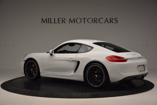 Used 2014 Porsche Cayman S for sale Sold at Rolls-Royce Motor Cars Greenwich in Greenwich CT 06830 4