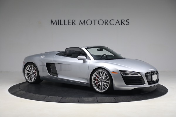 Used 2015 Audi R8 4.2 quattro Spyder for sale Sold at Rolls-Royce Motor Cars Greenwich in Greenwich CT 06830 10
