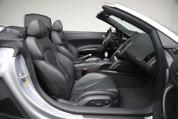 Used 2015 Audi R8 4.2 quattro Spyder for sale Sold at Rolls-Royce Motor Cars Greenwich in Greenwich CT 06830 24