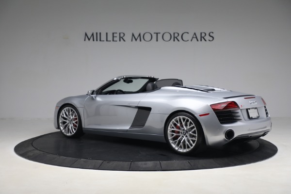 Used 2015 Audi R8 4.2 quattro Spyder for sale Sold at Rolls-Royce Motor Cars Greenwich in Greenwich CT 06830 4