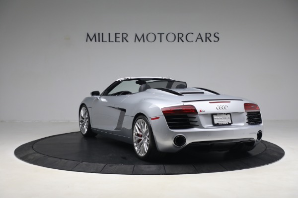 Used 2015 Audi R8 4.2 quattro Spyder for sale Sold at Rolls-Royce Motor Cars Greenwich in Greenwich CT 06830 5