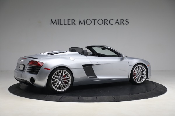 Used 2015 Audi R8 4.2 quattro Spyder for sale $149,900 at Rolls-Royce Motor Cars Greenwich in Greenwich CT 06830 7