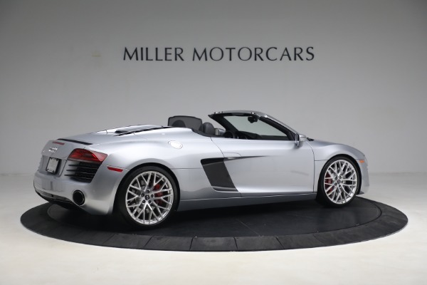 Used 2015 Audi R8 4.2 quattro Spyder for sale Sold at Rolls-Royce Motor Cars Greenwich in Greenwich CT 06830 7