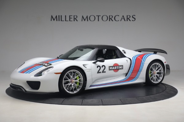 Used 2015 Porsche 918 Spyder for sale Call for price at Rolls-Royce Motor Cars Greenwich in Greenwich CT 06830 13