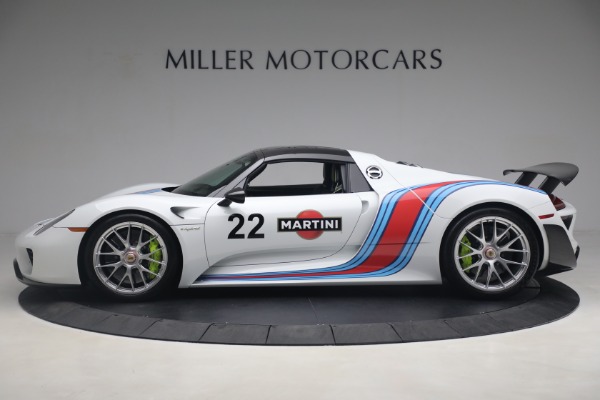 Used 2015 Porsche 918 Spyder for sale Call for price at Rolls-Royce Motor Cars Greenwich in Greenwich CT 06830 14