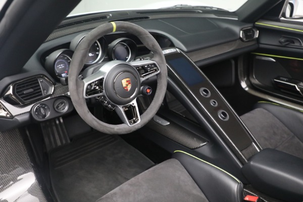 Used 2015 Porsche 918 Spyder for sale Call for price at Rolls-Royce Motor Cars Greenwich in Greenwich CT 06830 19
