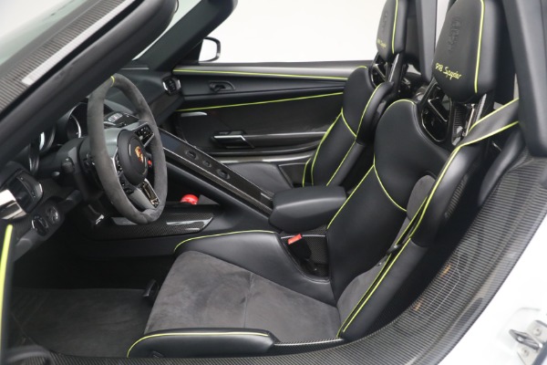 Used 2015 Porsche 918 Spyder for sale Call for price at Rolls-Royce Motor Cars Greenwich in Greenwich CT 06830 20