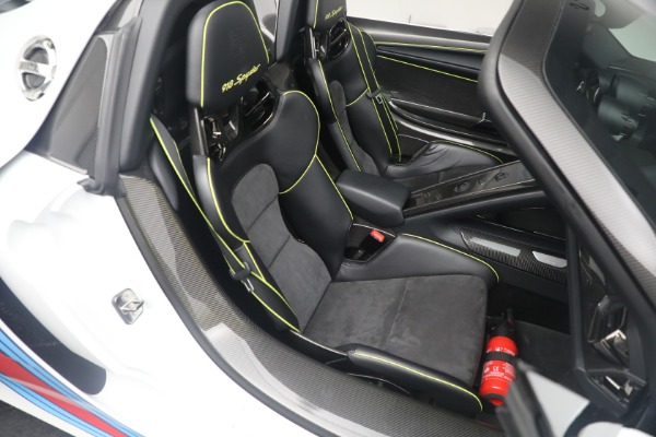 Used 2015 Porsche 918 Spyder for sale Call for price at Rolls-Royce Motor Cars Greenwich in Greenwich CT 06830 24