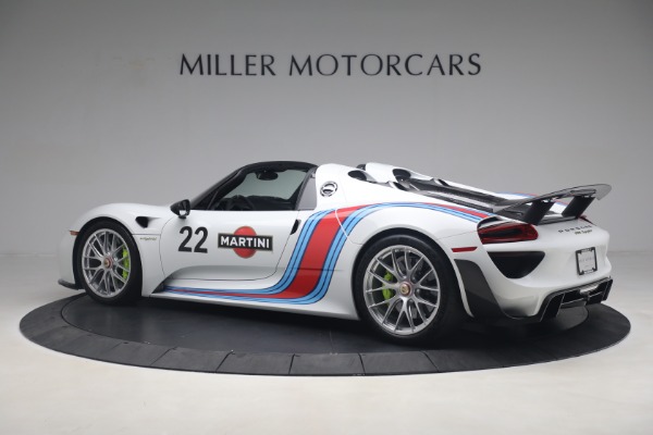 Used 2015 Porsche 918 Spyder for sale Call for price at Rolls-Royce Motor Cars Greenwich in Greenwich CT 06830 4