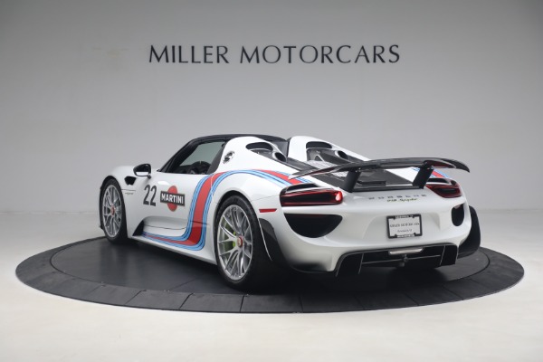 Used 2015 Porsche 918 Spyder for sale Call for price at Rolls-Royce Motor Cars Greenwich in Greenwich CT 06830 5