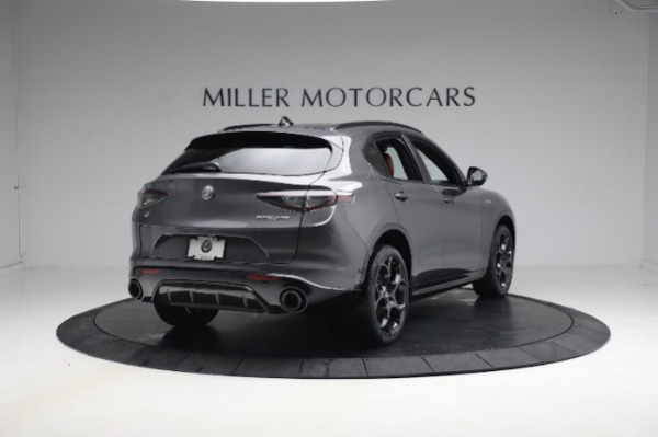 New 2024 Alfa Romeo Stelvio Veloce for sale $59,205 at Rolls-Royce Motor Cars Greenwich in Greenwich CT 06830 8