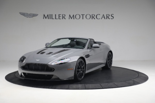 Used 2017 Aston Martin V12 Vantage S Roadster for sale Call for price at Rolls-Royce Motor Cars Greenwich in Greenwich CT 06830 12