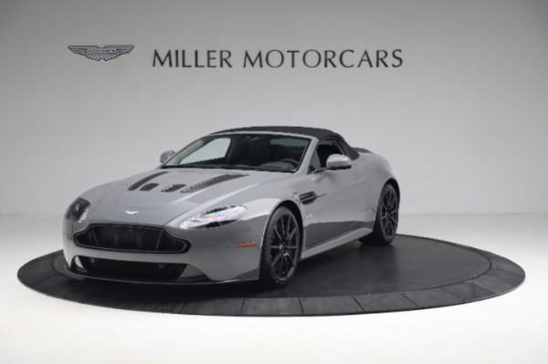 Used 2017 Aston Martin V12 Vantage S Roadster for sale Call for price at Rolls-Royce Motor Cars Greenwich in Greenwich CT 06830 13