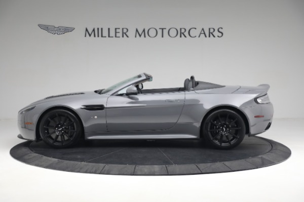Used 2017 Aston Martin V12 Vantage S Roadster for sale Call for price at Rolls-Royce Motor Cars Greenwich in Greenwich CT 06830 2