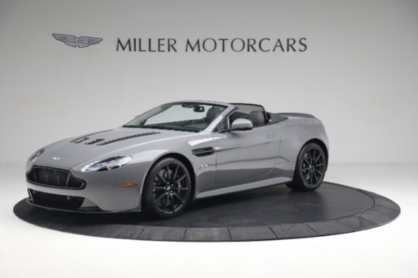 Used 2017 Aston Martin V12 Vantage S Roadster for sale Call for price at Rolls-Royce Motor Cars Greenwich in Greenwich CT 06830 1