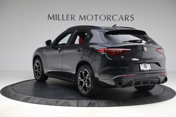 New 2023 Alfa Romeo Stelvio Veloce for sale $48,900 at Rolls-Royce Motor Cars Greenwich in Greenwich CT 06830 6