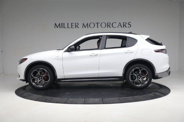 New 2024 Alfa Romeo Stelvio Ti for sale $54,570 at Rolls-Royce Motor Cars Greenwich in Greenwich CT 06830 4