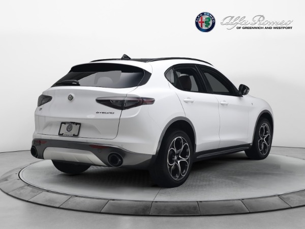 New 2024 Alfa Romeo Stelvio Ti for sale $57,420 at Rolls-Royce Motor Cars Greenwich in Greenwich CT 06830 9