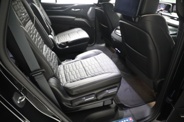 Used 2023 Cadillac Escalade-V for sale Sold at Rolls-Royce Motor Cars Greenwich in Greenwich CT 06830 18