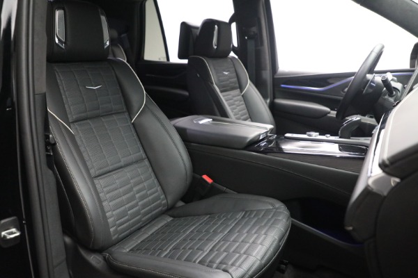 Used 2023 Cadillac Escalade-V for sale Sold at Rolls-Royce Motor Cars Greenwich in Greenwich CT 06830 23