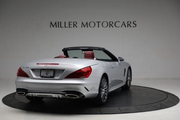 Used 2017 Mercedes-Benz SL-Class SL 450 for sale $62,900 at Rolls-Royce Motor Cars Greenwich in Greenwich CT 06830 8