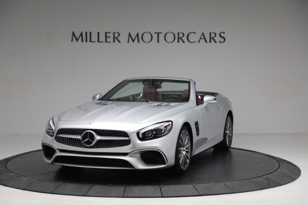 Used 2017 Mercedes-Benz SL-Class SL 450 for sale $62,900 at Rolls-Royce Motor Cars Greenwich in Greenwich CT 06830 1