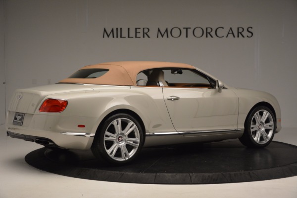 Used 2013 Bentley Continental GTC V8 for sale Sold at Rolls-Royce Motor Cars Greenwich in Greenwich CT 06830 21