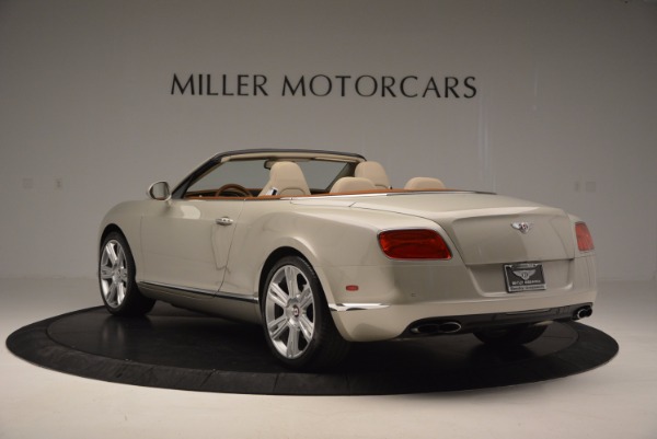 Used 2013 Bentley Continental GTC V8 for sale Sold at Rolls-Royce Motor Cars Greenwich in Greenwich CT 06830 5