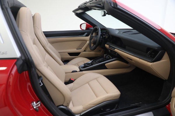 Used 2021 Porsche 911 Targa 4S for sale Sold at Rolls-Royce Motor Cars Greenwich in Greenwich CT 06830 17