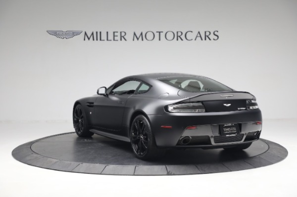 Used 2012 Aston Martin V12 Vantage Carbon Black for sale Sold at Rolls-Royce Motor Cars Greenwich in Greenwich CT 06830 4