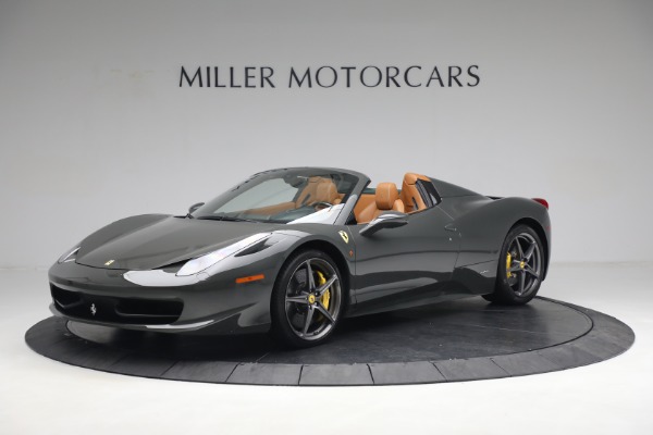 Used 2014 Ferrari 458 Spider for sale $289,900 at Rolls-Royce Motor Cars Greenwich in Greenwich CT 06830 1