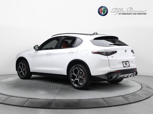 New 2024 Alfa Romeo Stelvio Veloce for sale $57,395 at Rolls-Royce Motor Cars Greenwich in Greenwich CT 06830 8