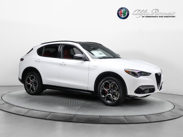 New 2024 Alfa Romeo Stelvio Veloce for sale $57,395 at Rolls-Royce Motor Cars Greenwich in Greenwich CT 06830 18