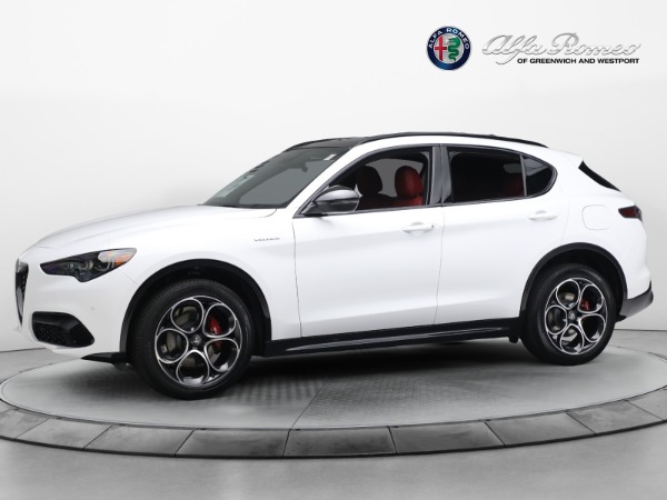 New 2024 Alfa Romeo Stelvio Veloce for sale $57,395 at Rolls-Royce Motor Cars Greenwich in Greenwich CT 06830 4