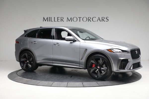 Used 2021 Jaguar F-PACE SVR for sale Sold at Rolls-Royce Motor Cars Greenwich in Greenwich CT 06830 10