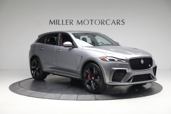 Used 2021 Jaguar F-PACE SVR for sale Sold at Rolls-Royce Motor Cars Greenwich in Greenwich CT 06830 11