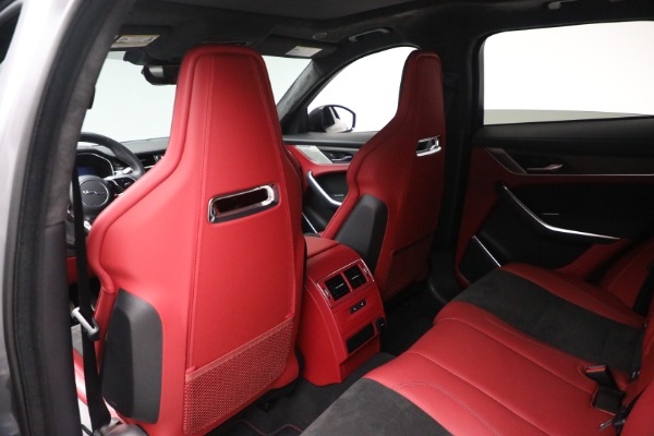 Used 2021 Jaguar F-PACE SVR for sale Sold at Rolls-Royce Motor Cars Greenwich in Greenwich CT 06830 22