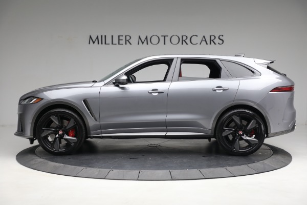 Used 2021 Jaguar F-PACE SVR for sale Sold at Rolls-Royce Motor Cars Greenwich in Greenwich CT 06830 3