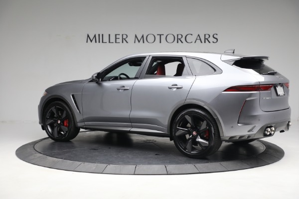 Used 2021 Jaguar F-PACE SVR for sale Sold at Rolls-Royce Motor Cars Greenwich in Greenwich CT 06830 4