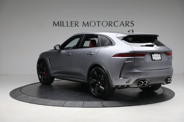 Used 2021 Jaguar F-PACE SVR for sale Sold at Rolls-Royce Motor Cars Greenwich in Greenwich CT 06830 5