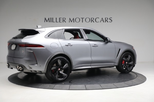 Used 2021 Jaguar F-PACE SVR for sale Sold at Rolls-Royce Motor Cars Greenwich in Greenwich CT 06830 8