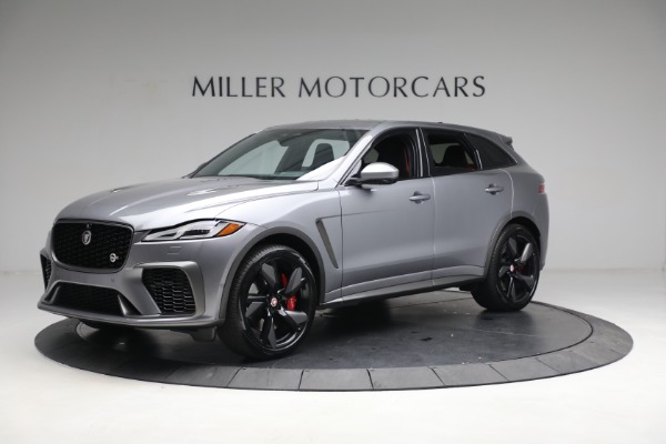Used 2021 Jaguar F-PACE SVR for sale Sold at Rolls-Royce Motor Cars Greenwich in Greenwich CT 06830 1