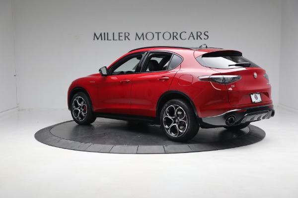 New 2024 Alfa Romeo Stelvio Veloce for sale $54,220 at Rolls-Royce Motor Cars Greenwich in Greenwich CT 06830 8