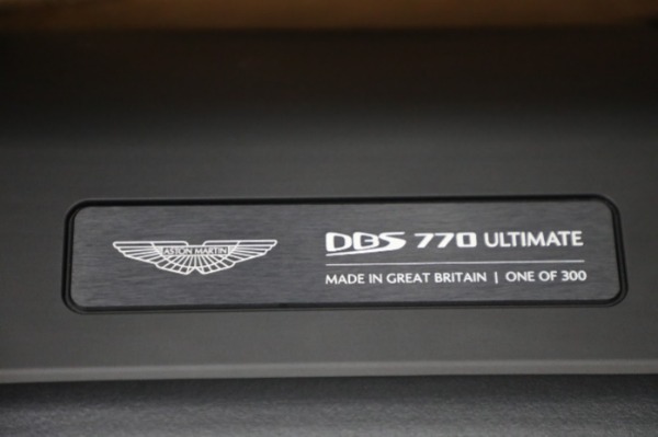 New 2023 Aston Martin DBS 770 Ultimate for sale Sold at Rolls-Royce Motor Cars Greenwich in Greenwich CT 06830 21