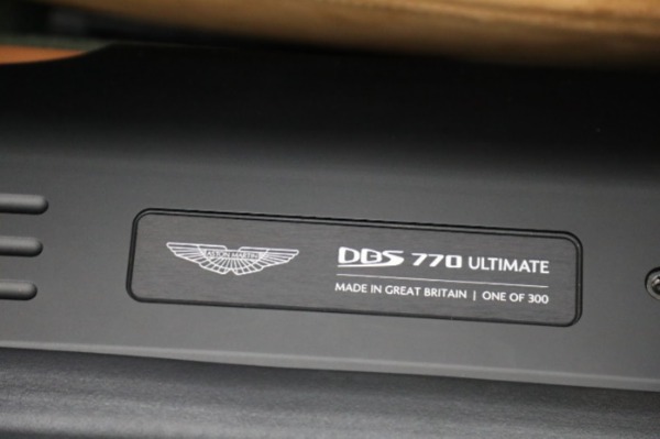 New 2023 Aston Martin DBS 770 Ultimate for sale Sold at Rolls-Royce Motor Cars Greenwich in Greenwich CT 06830 18
