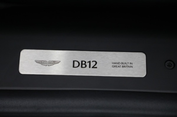Used 2024 Aston Martin DB12 V8 for sale Sold at Rolls-Royce Motor Cars Greenwich in Greenwich CT 06830 20