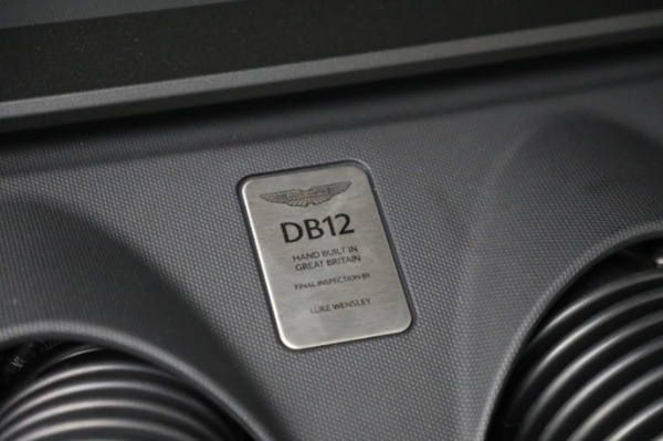 Used 2024 Aston Martin DB12 V8 for sale Sold at Rolls-Royce Motor Cars Greenwich in Greenwich CT 06830 25